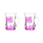 Orchid Pink طقم 2 مج روز