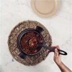 ⁦طقم توزيع 5 قطع بلاستيك أسود TRAMONTINA⁩ - الصورة ⁦2⁩