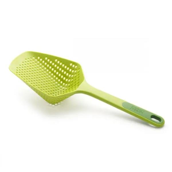 ض 4208/10064@ Large green strainer spoon - Image 1