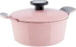 Pote/Pink Marble حلة24سم neoflam - الصورة 4