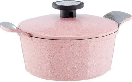 Pote/Pink Marble حلة26سم neoflam
