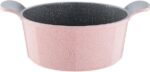 Pote/Pink Marble حلة24سم neoflam - الصورة 2