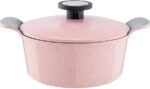 Pote/Pink Marble حلة28سم neoflam