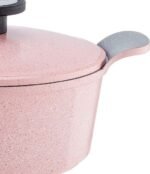 Pote/Pink Marble حلة22سم neoflam - الصورة 3