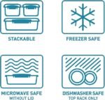 Split Bake It حافظة طعام 630 مل SISTEMA - الصورة 4