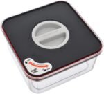 ⁦Smart Seal حافظة مربعة بغطاء محكم 0.9 لتر⁩ - الصورة ⁦3⁩