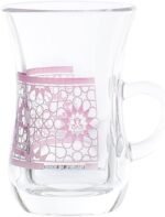 ⁦Taraf Violet طقم 6 استكانة شاي بيد موف⁩ - الصورة ⁦2⁩