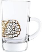 Furat طقم 6 استكانة شاي بيد مذهب - الصورة 2