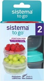 ⁦Portion Pod طقم 2 وعاء sistema⁩ - الصورة ⁦2⁩