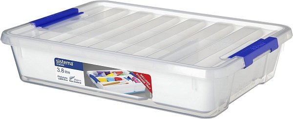 71rBRCkPFRL._AC_SL1500_ وعاء تخزين+درج 3.8 لتر sistema - الصورة 1