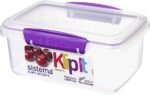 Klip It Accentحافظة طعام1لتر sistema - الصورة 4