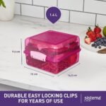 ⁦Lunch Cubeحافظة طعام1.4لتر sistema⁩ - الصورة ⁦2⁩