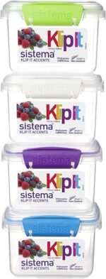 Klip It Accentحافظة طعام400مل sistema