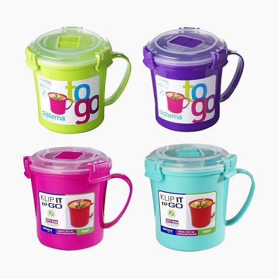 9414202211071_5 Microwave وعاء شوربة656ملى sistema - الصورة 1