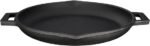 Lava LV ECO TV 30 K0 Cast Iron Frying Pan With Cast Iron Self Handle, Round, 30 x 30 cm - Black - الصورة 2
