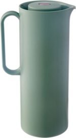 Green Plastic  ترمس 1 لتر