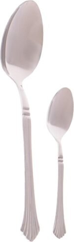 Zinnia Stainless Steel Cutlery 30-Piece Set - الصورة 2