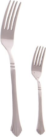 Zinnia Stainless Steel Cutlery 30-Piece Set - الصورة 3