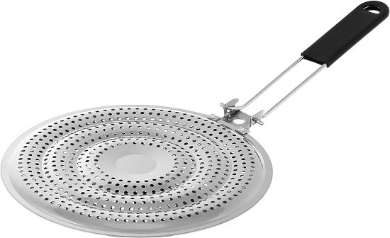 71jviXkqafL._AC_SL1500_ موزع شعلة لأدوات المطبخ من نيوفلام ، ستانلس ستيل 23x20x2 سم ، 476352 - الصورة 1