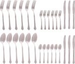 Zinnia Stainless Steel Cutlery 30-Piece Set