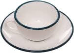 White + Petroleum Line Bianca طقم قهوة 12 قطعة