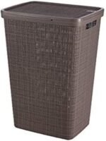 Jute سبت غسيل 58 لتر موف