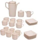 ⁦Victoria T.Shapeطقم سفرة 60  قطعة بورسلين⁩ - الصورة ⁦5⁩