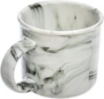 ⁦Green Marble Enamel طقم 2 قطعة فنجان قهوة⁩ - الصورة ⁦3⁩