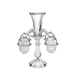 ستاند ورد 4 ذراع + وعاء صغير Bohemia Crystal