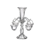 ستاند ورد 4 ذراع + وعاء صغير Bohemia Crystal