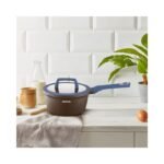 كسرولة تيفال 18سم غطاء سيلكون تركواز arshia 3096 - الصورة 2