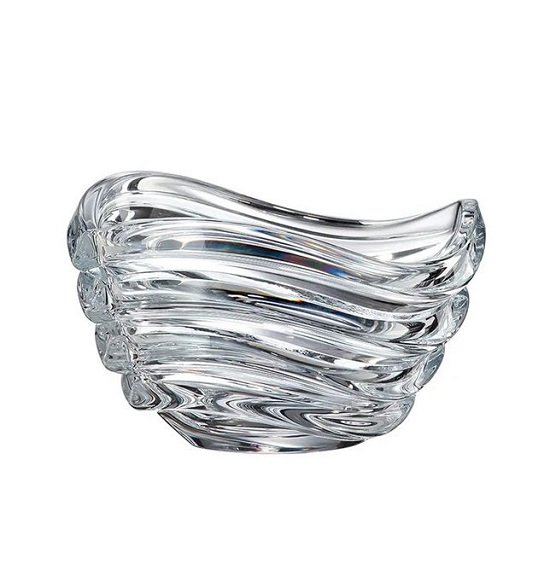 koup-wave-16-ek.krystal.-enlarge Wave بولة 22سم CRYSTAL BOHEMIA - الصورة 1