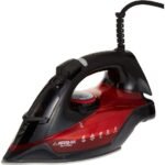 ⁦مكوة ملا بس ARSHIA 2463  BLACK  &RED⁩ - الصورة ⁦2⁩