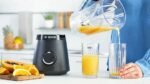 ⁦Blender - 1200 W - Black - Plastic Jar⁩ - الصورة ⁦6⁩