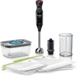 Vacuum Hand blender, ErgoMixx, 1000 W, Black, anthracite