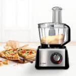 Food Processor, MultiTalent 8, 1250 W, Black - الصورة 3