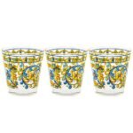 Sicily طقم 3 كوب صغير 250 مل ناديا