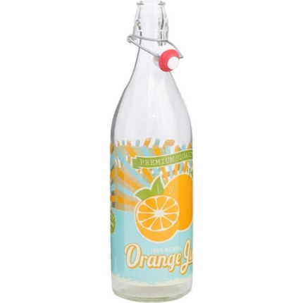 Bio Orange Juice زجاجة مياه 1 لتر
