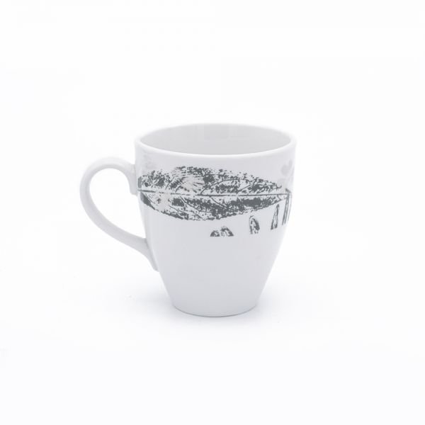 6228968910153_ Cappuccino Bright Grayبالواحد/مج بورسلين - الصورة 1