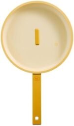 ⁦مقلاة نيوفلام EK-HG-F24 Hej بغطاء زجاجي، مقاس 24 سم، لون أصفر صغير⁩ - الصورة ⁦4⁩