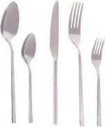 Zinnia Stainless Steel Cutlery 30-Piece Set