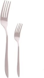 طقم ادوات مائدة من الستانلس ستيل من زينيا، 30 قطعة - الصورة 2