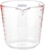 ⁦كوب قياس من البلاستيك من نيوفلام 360 مل، شفاف، ادوات مطبخ نيوفلام،⁩ - الصورة ⁦2⁩