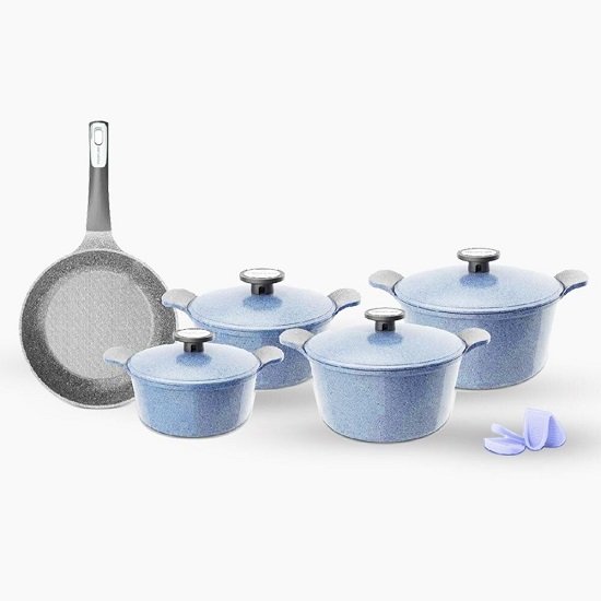 8809533002398 POTE Cookware Set 11 Pieces - الصورة 1