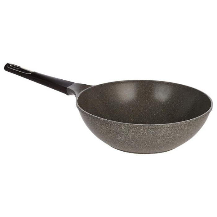 Untitled design مقلاة من نيوفلام 30 سم - رمادي، سيراميك - الصورة 1