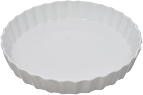 31plTvWN5yL._AC_SL1000_ صينية تارت من البورسلين بلون ابيض روزا اف ام مصنوعة مادة متينة للاستخدام المنزلي. متعدد الألوان - الصورة 1