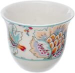 ⁦طقم فناجين قهوة من البورسلين عالي الجودة من روزا اف ام، 6 قطع، بتصميم فلورينا،متعدد الألوان⁩ - الصورة ⁦4⁩