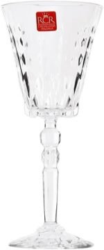 طقم كاسات كريستال مارلين من ار سي ار، 12 قطعة، (6 كاسات طويلة، و6 كاسات قصيرة)، شفاف - الصورة 4