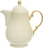 ⁦Conrad Cream color with Gold طقم 57 قطعة بورسلين⁩ - الصورة ⁦3⁩