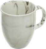 روزا كوب بورسلين رخامي من بايرن، اسود - الصورة 2